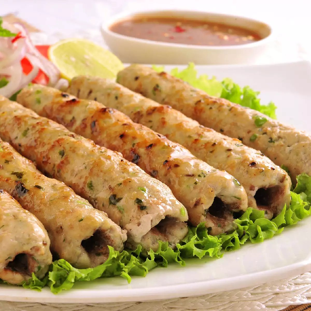 CHICKEN SHEEKH KEBAB