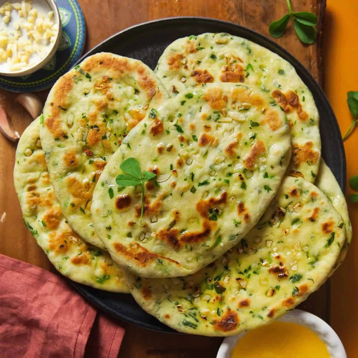 POTATOES AND PANEER NAAN