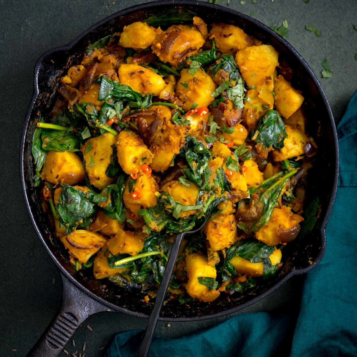 ALOO SAAG (V)